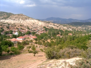 Kabakça'dan Köyün görünüşü